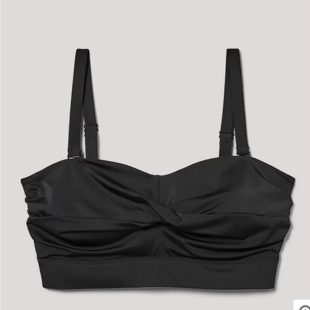 Joe Fresh Women+ Twist-Front Swim Top